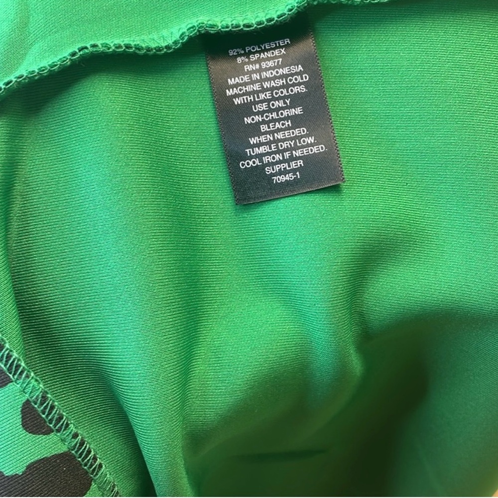 Leopard Green Pencil Skirt - Picture 5 of 5